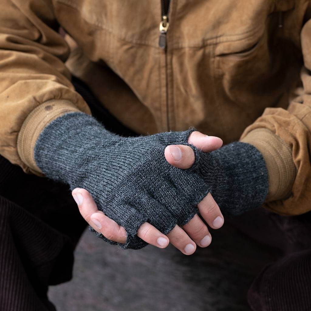 Gloves fingerless mens on sale