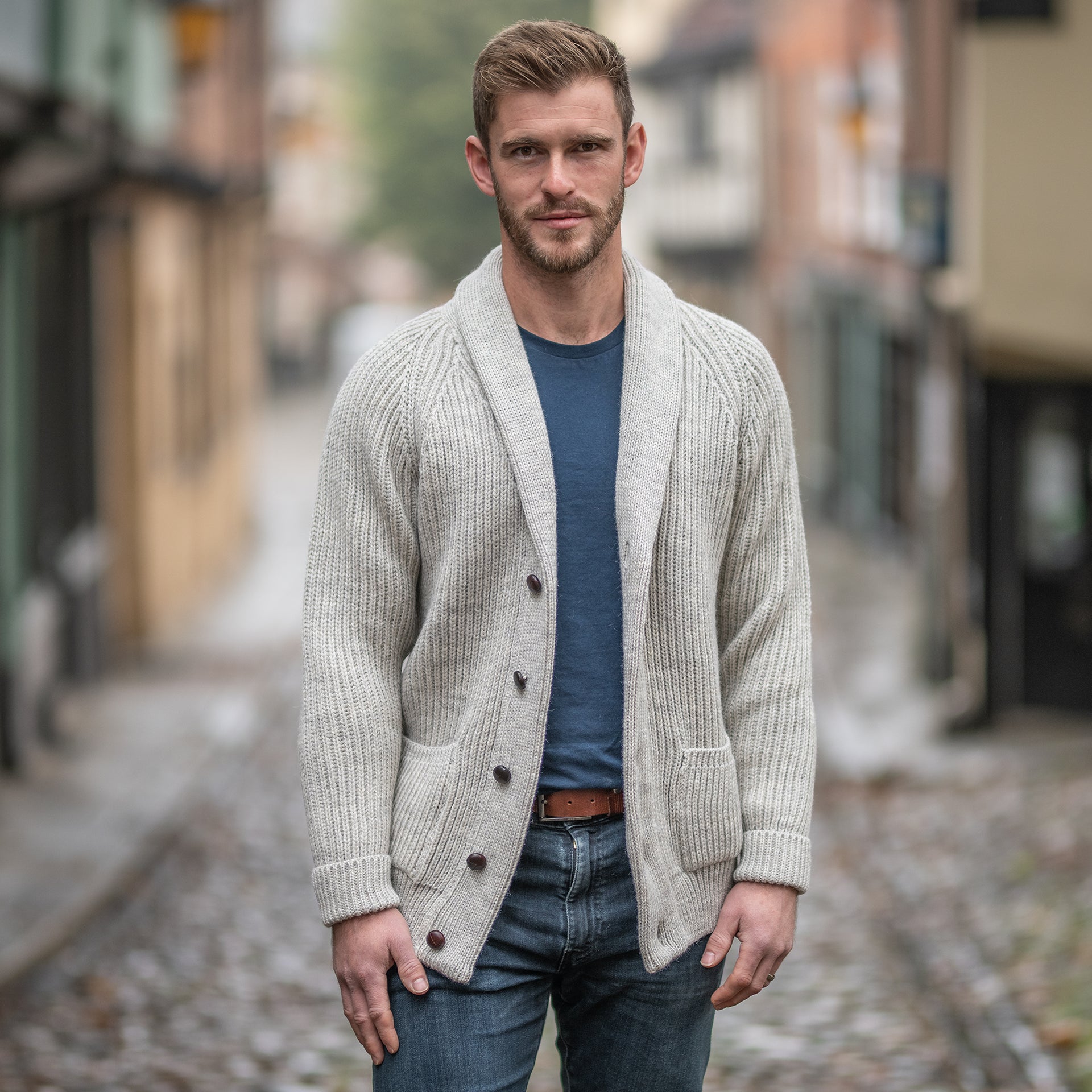 Small Shawl Collar Sweater